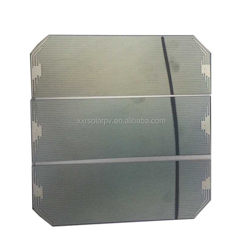 cutting 5*1.63 Inch  23.7% high efficiency cut 125*41.6mm 1/3 whole piece sun power solar cell maxeon C60  solar cell