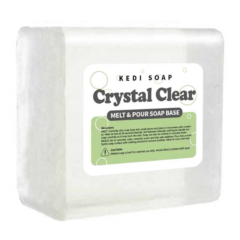 KD-78-1 10 кг шт кристально чистый мыльной основы расплава и залить мыльной основы глицерин мыльной основы