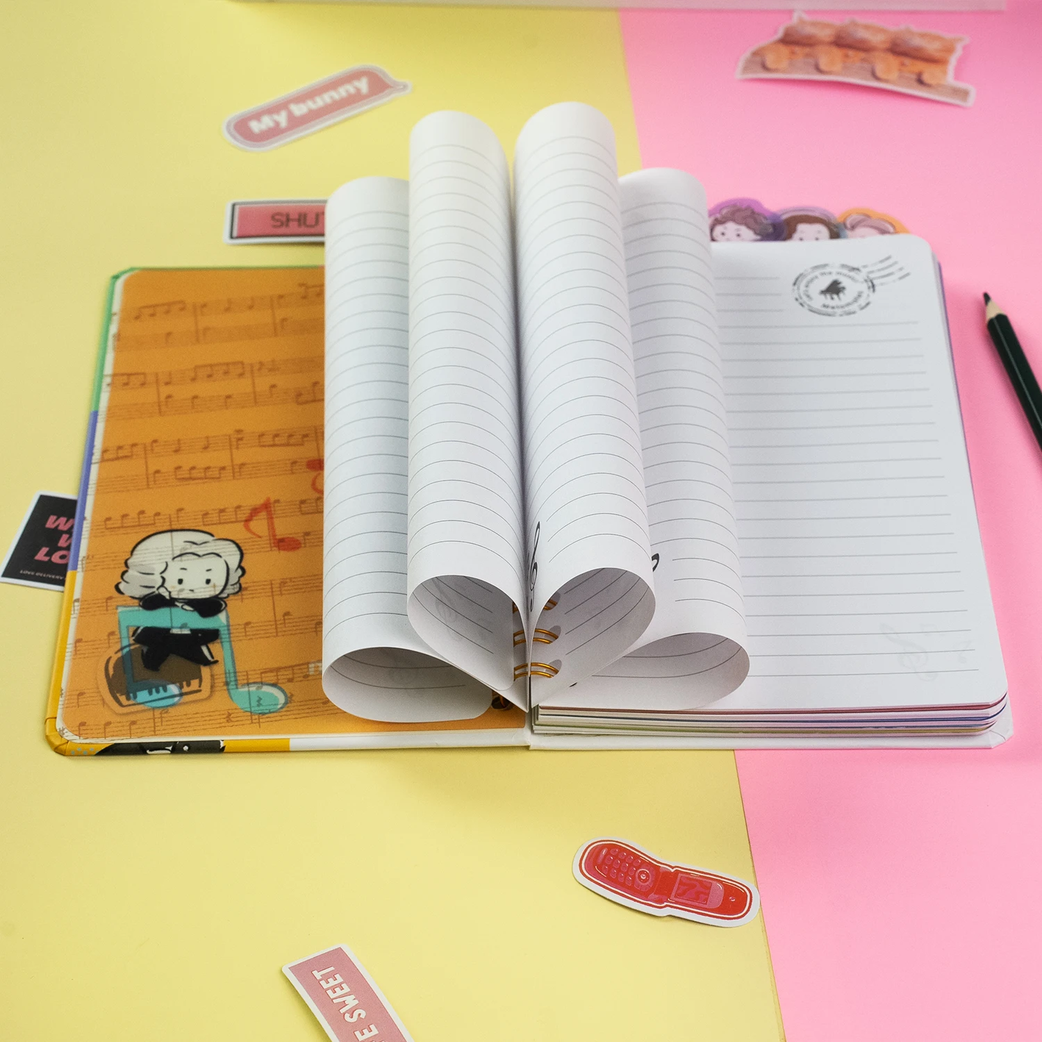 Wholesale Kids Diary Journal Note Book Spiral Binding A5 Planner Custom Logo Printing Hardcover Spiral Notebook