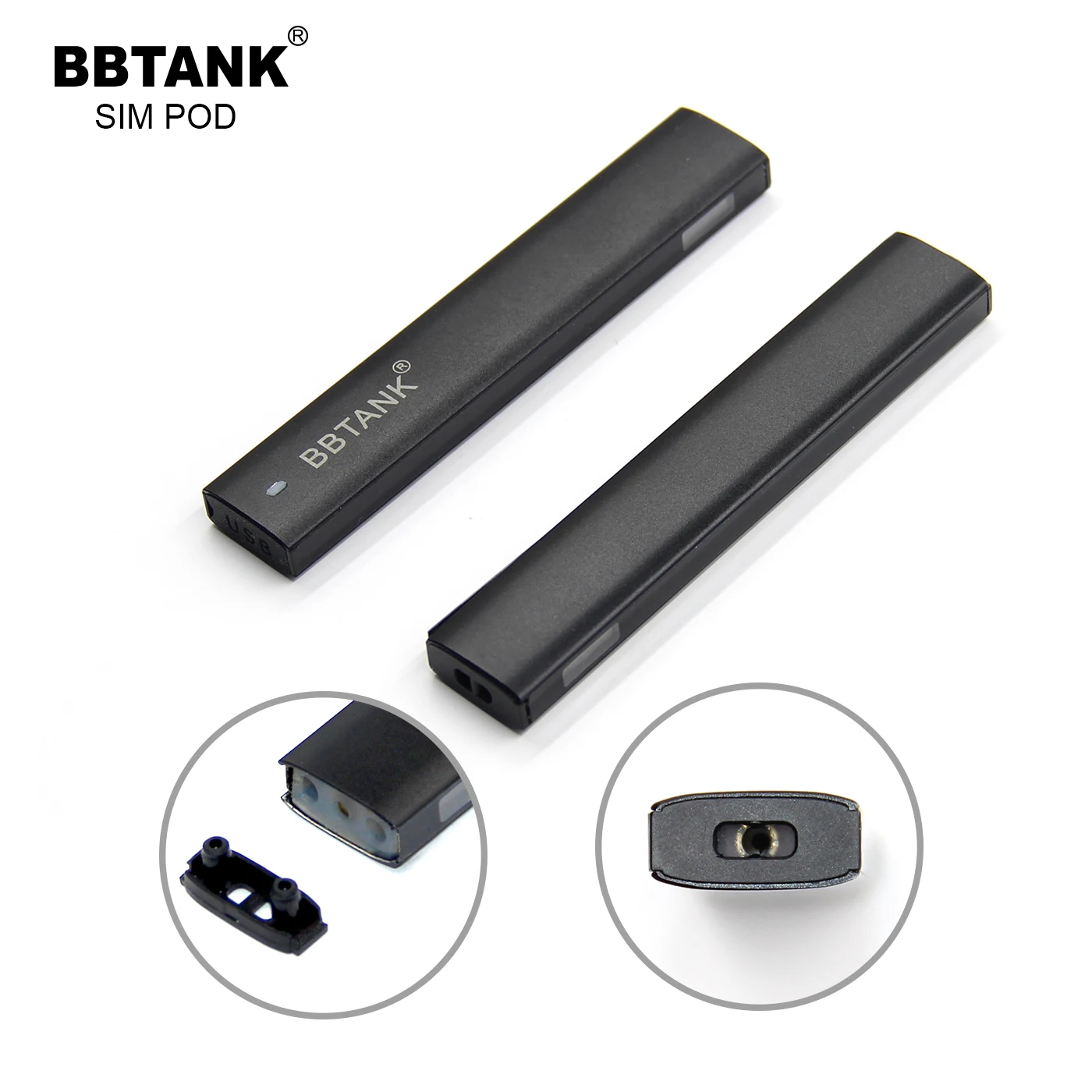 Электронная сигарета BBTANK на заказ испаритель CBD 1 мл перезаряжаемый