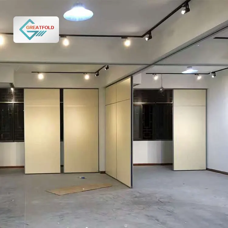 Art Gallery Sliding Operable Design Partition Wall Exhibition Center Movable