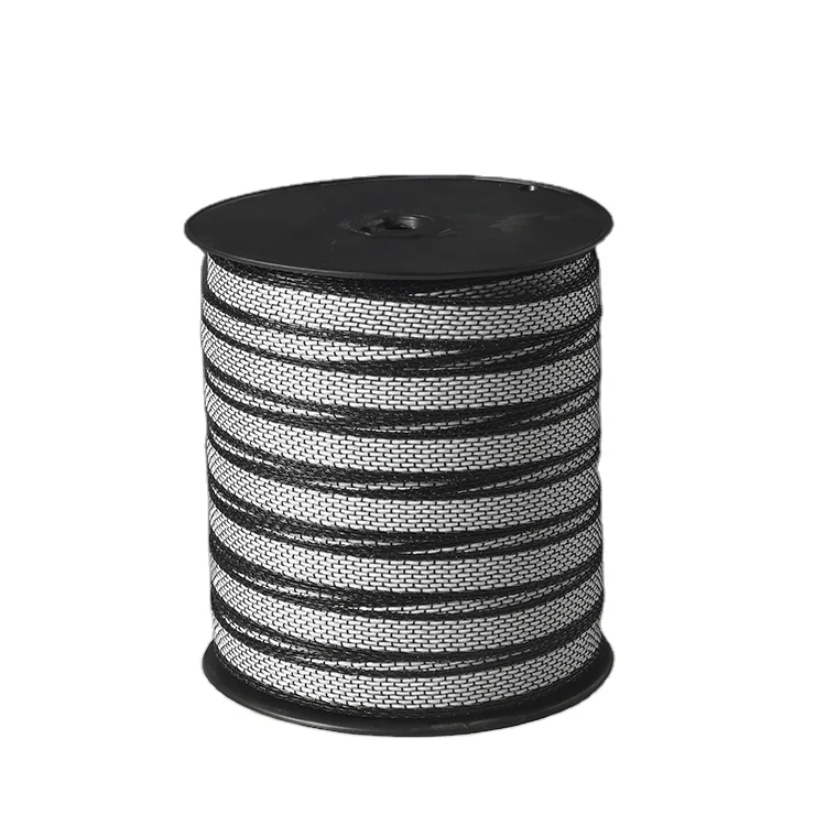 13-SS 400m 40mm width OEM Customized PE Polytape for Solar Electric Fence UV  for Sheep Horse Cattle Garden Farm