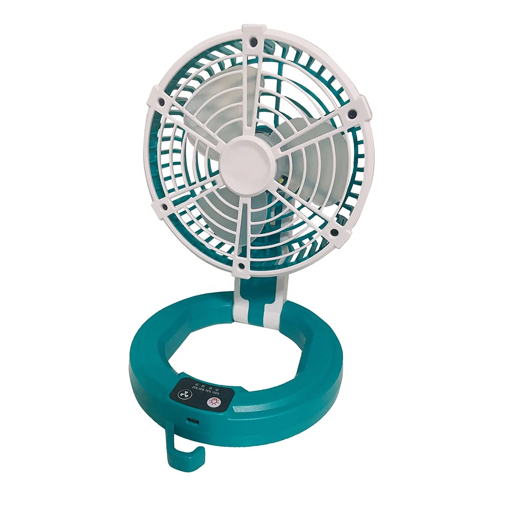 Rechargeable Pocket Fan Folding Battery Portable Air Cooling USB Mini Hand Fan