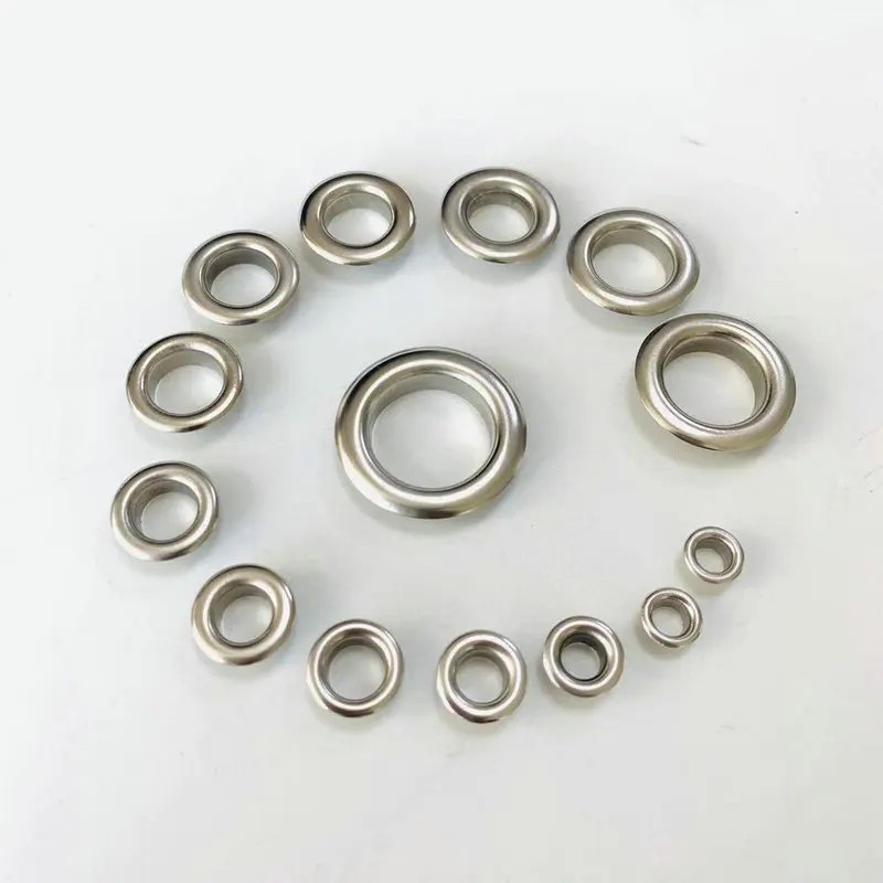 wholesale Free sampleTop Metal Eyelet stainless steel eyelet grommets for clothing