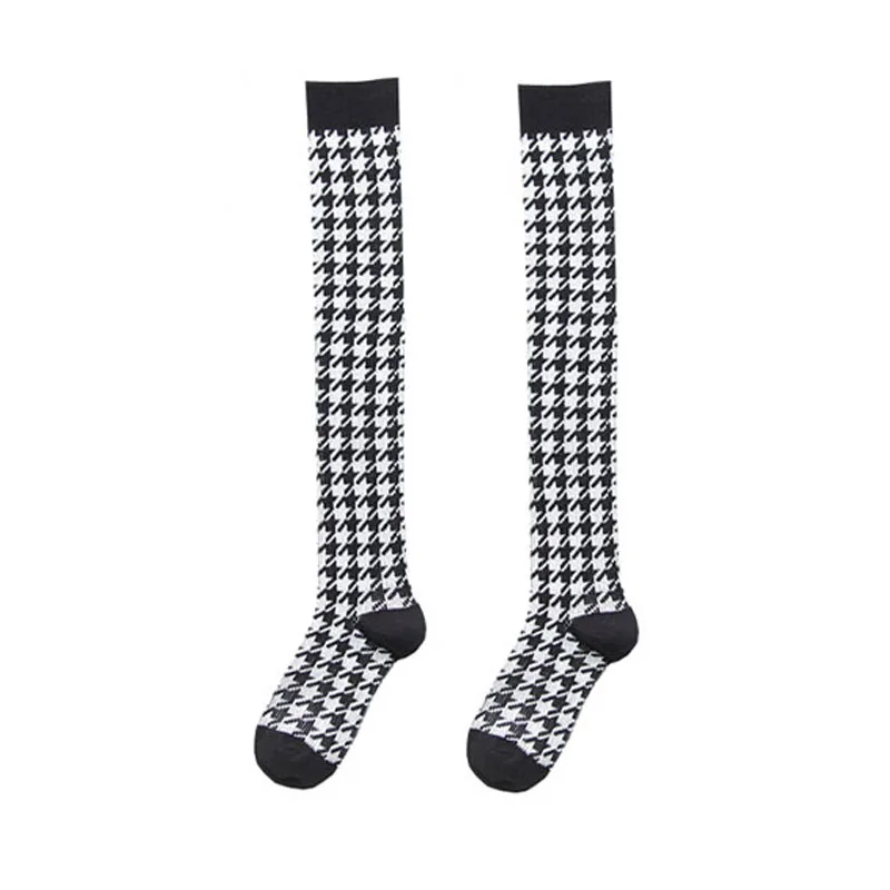 custom logo knee high girl socks and  custom thigh high socks