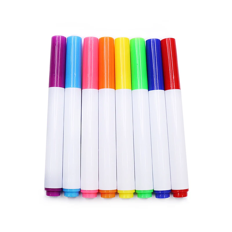 Нетоксичные яркие цветные фломастеры с кисточкой ручки футболки тканевые маркеры для граффити супер моющиеся Волшебные эскизные рисования