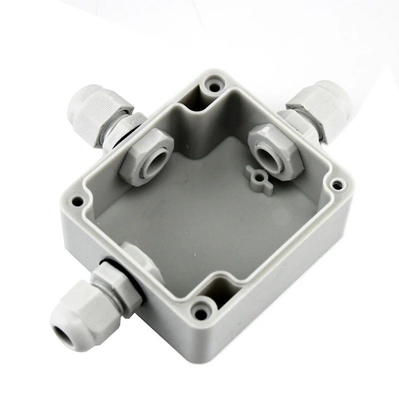 Outdoor Electronic Project Waterproof Enclosure Junction Box ABS/PC Small Plastic Battery Enclosure 2way IP67 63*58*35mm