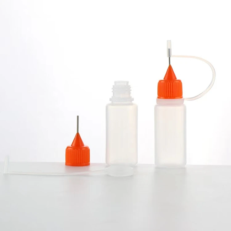 
3ml PE plastic needle bottles Oil filling bottle squeezable tubes with bottle drip irrigation 