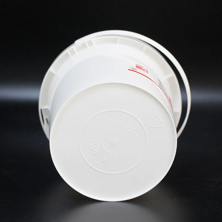 Premium BPA free PP Material Transparent Plastic buckets with Lid for water