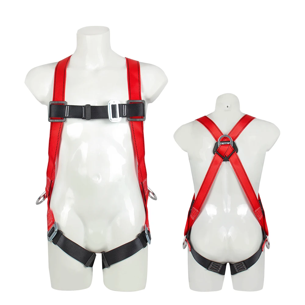Aerial Work Safety Belt Five-point Outdoor Construction Wear-resistant Climbing Pole Insurance Belt Safety Rope Electric