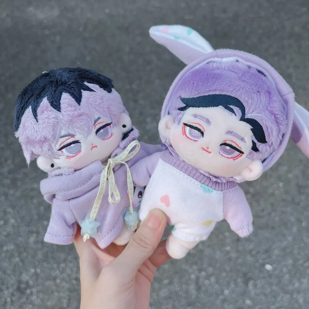 CE EN71 OEM ODM custom plush dolls stuffed soft plush toy 10cm kpop-doll plushie