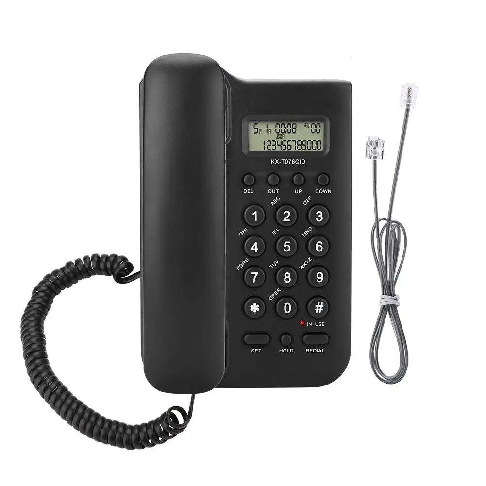 
Hot Sale Caller Id Tweeter Light Phone Corded Telephone China Hotel Bathroom Home / Office / Business Etc. CN;SHG VIL-200206-1 