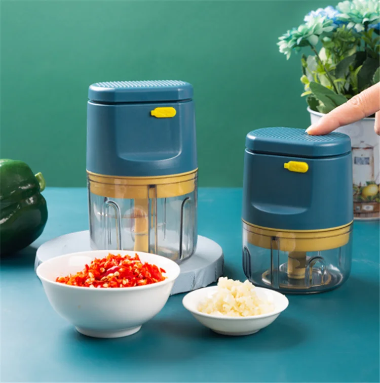 Portable Juicer Small Meat Vegetable Garlic Food Chopper USB Charger Electric Baby Food Processor Blender Mixer