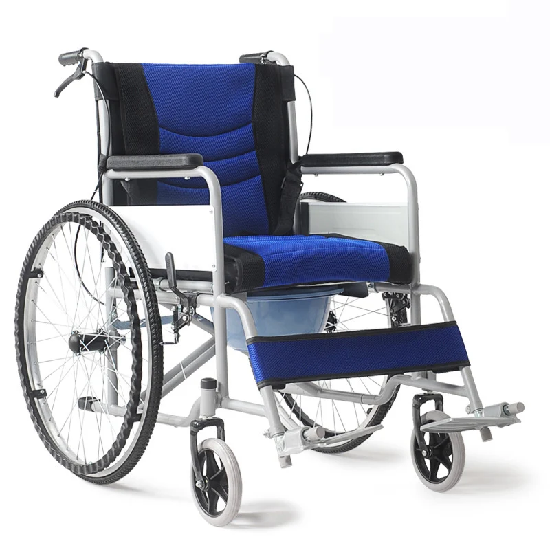 Factory cheap Price Folding Lightweight Wheel Wheelchair Front Wheels Manual disabled Wheelchair