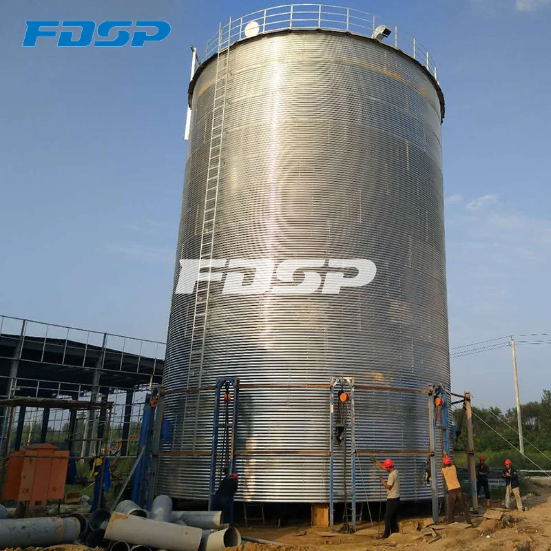 Port storage industry  commercial use soybean storage system 2500T soybean silo