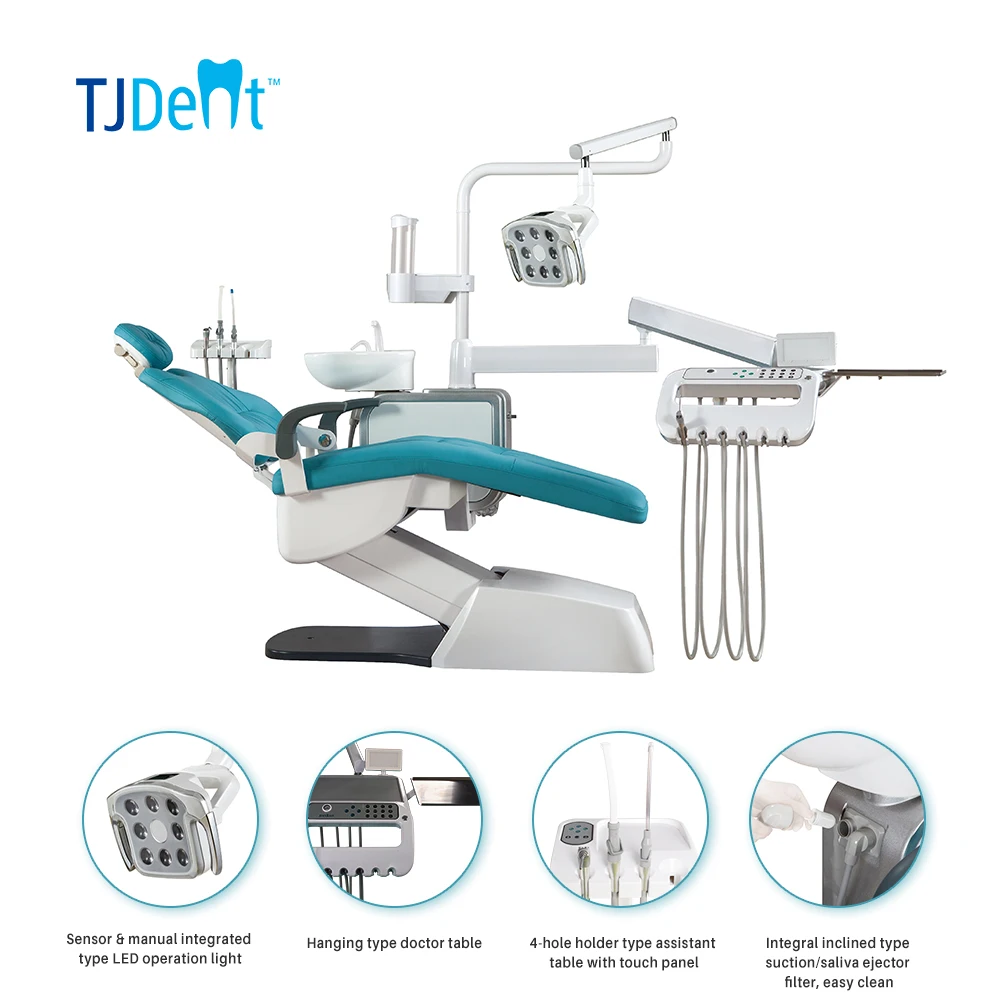dental chair with efficyence superior dental chair full set steel toroidal transformer Dental Suction Electric Dental Chair