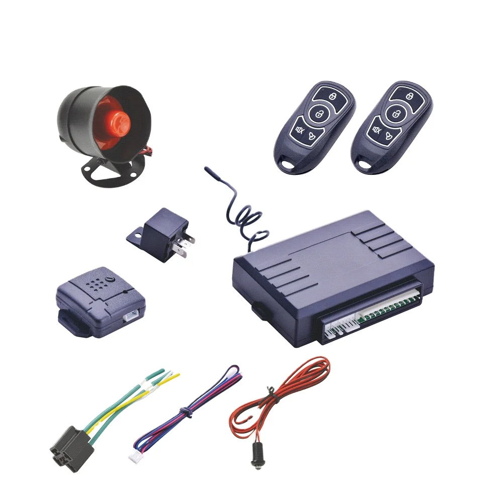 2023 Wholesale Easy Install Keyless Entry Car Alarms System With  With Remote Trunk Release