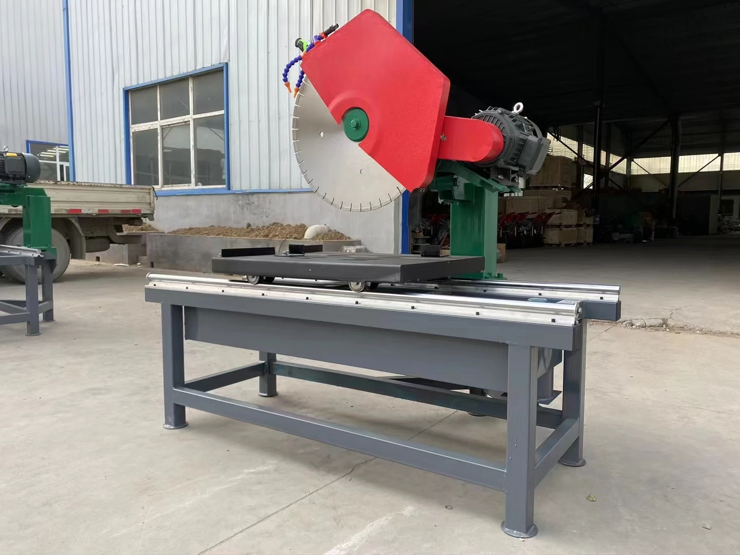 Bridge Type High Effective Single Multi Blade Block Saw Stone Cutting Machine With Rock Cutter