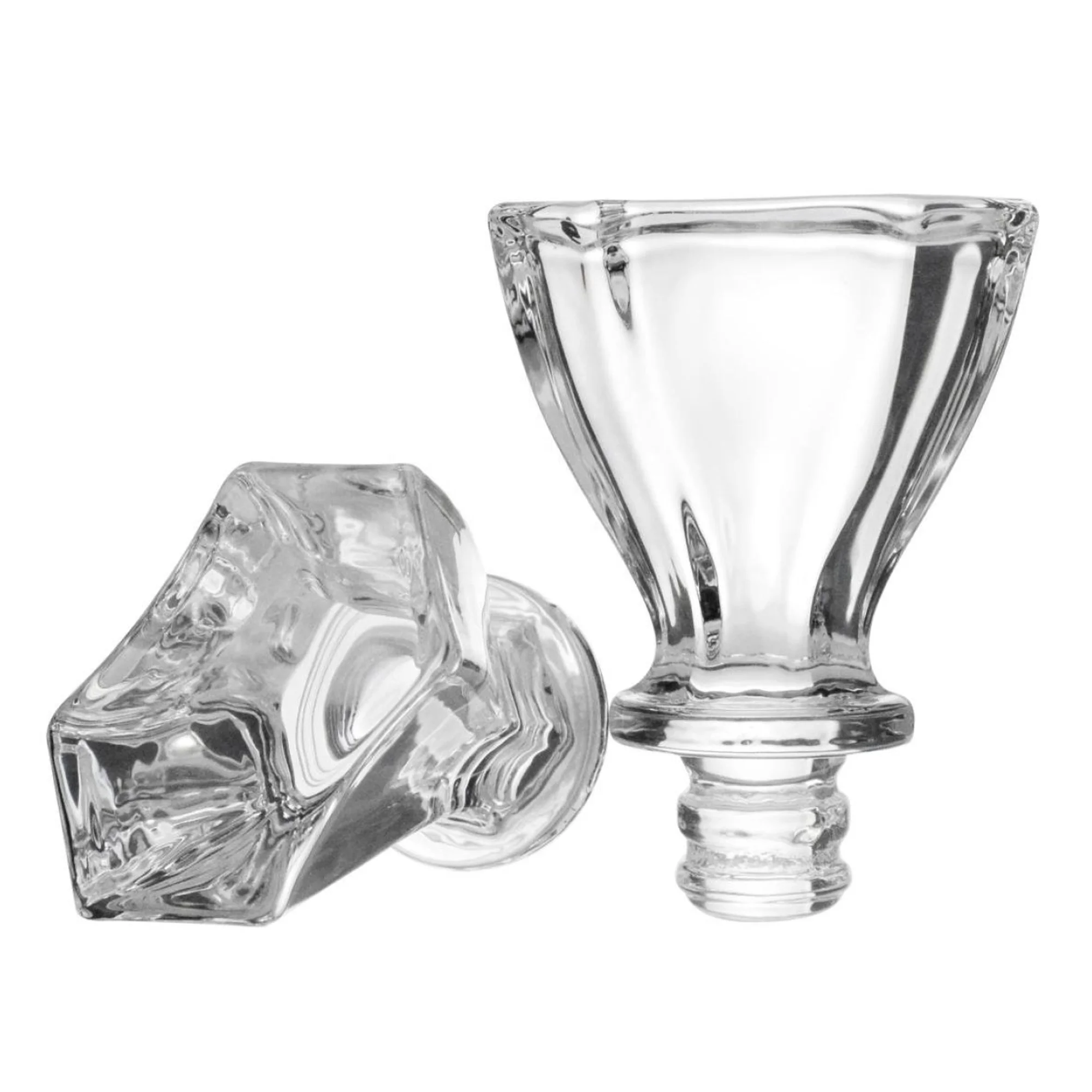 2024 New Product Hot Selling Customized Wholesale Glass Bottle Cap Luxury Crystal Glass Products