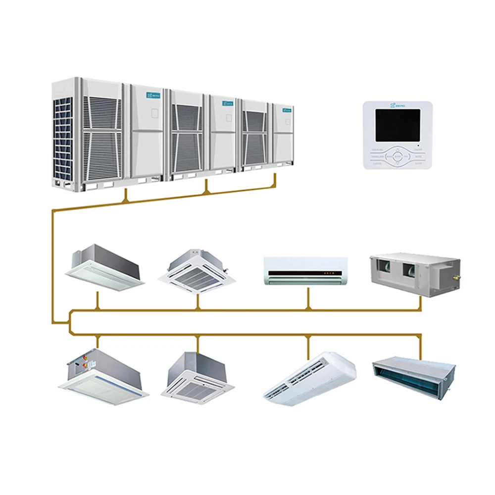 DC Industrial Wall Mounted Inverter VRV Air Conditioning Room Outdoor Unit 5 Ton VRF System air conditioner