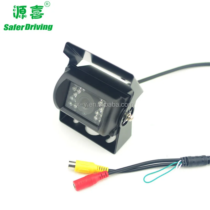 Hot Selling 12V-24V Universal 4/8/12 LED Camera Reverse Back Up AHD 170 Degree Night Vision Car Rear View Camer