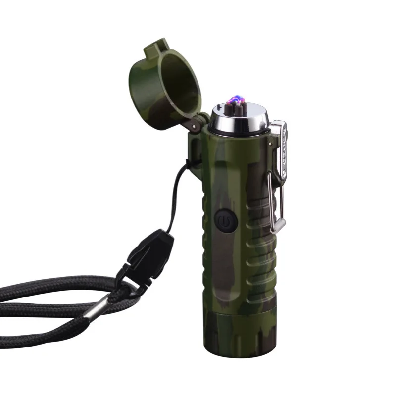 Hot sale portable cigarette lighters electric lighter usb rechargeable for outdoors