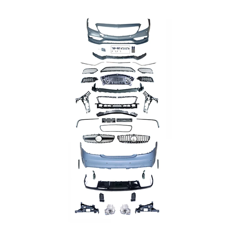 W218 CLS63 TI Style Body Kit for CLS-class C218 2011-2014 Year Car Facelift Bumpers Grille