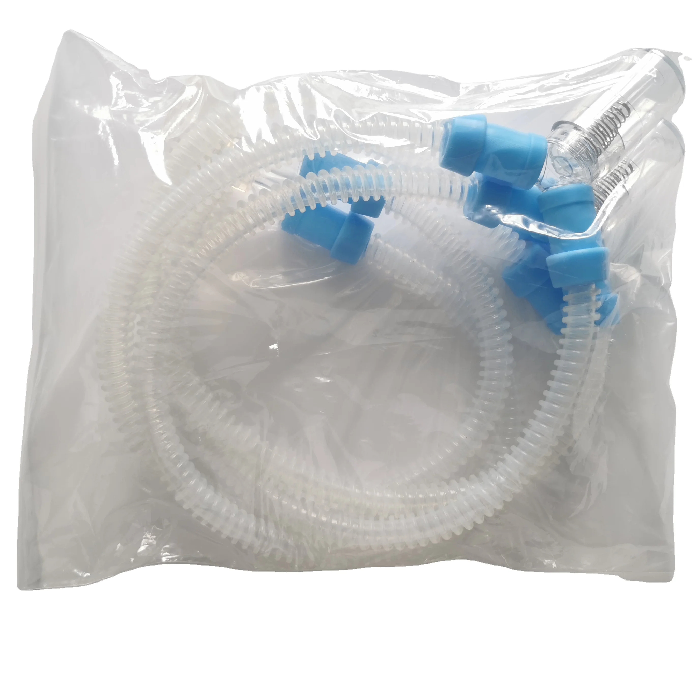 Adult Reusable Silicone Breathing Circuit with dual Limb and Water Trap