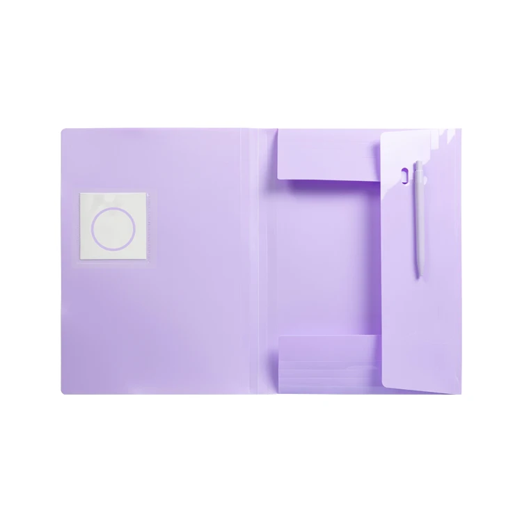 Поли-конверт, папка для файлов, папка для документов с эластичным шнуром, пластиковые папки для файлов, расширяющиеся