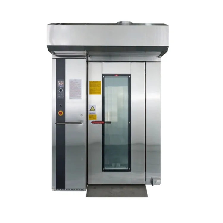 New Designed 30 Tray Bread Convection Oven Machines Cake Baking Gas Rotary Rack Convection Oven