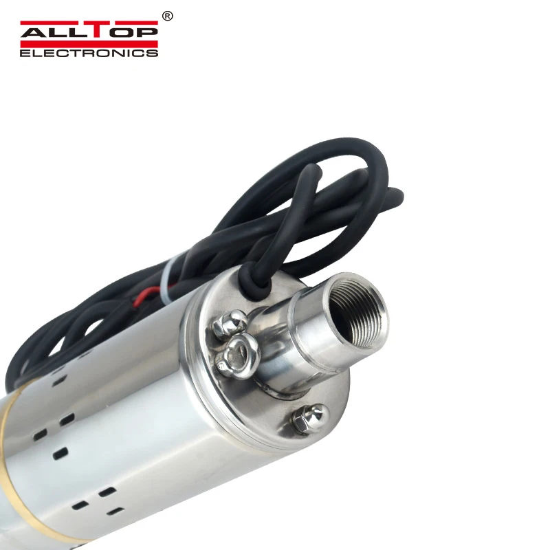 ALLTOP Energy Saving Mass Flow Solar Power Water Pump Cropland Farmland Irrigation System 210W Solar Water Pump