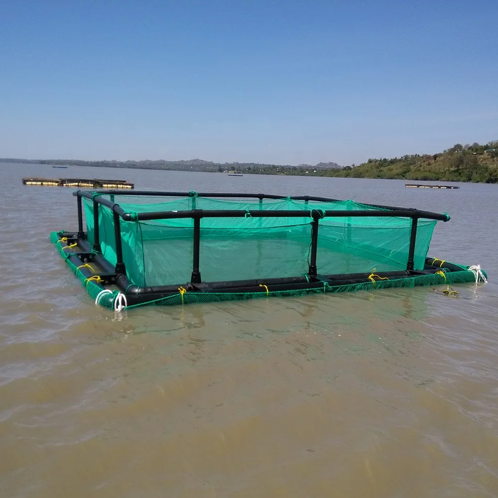 High quality hdpe fishing farming cage for aquaculture trap