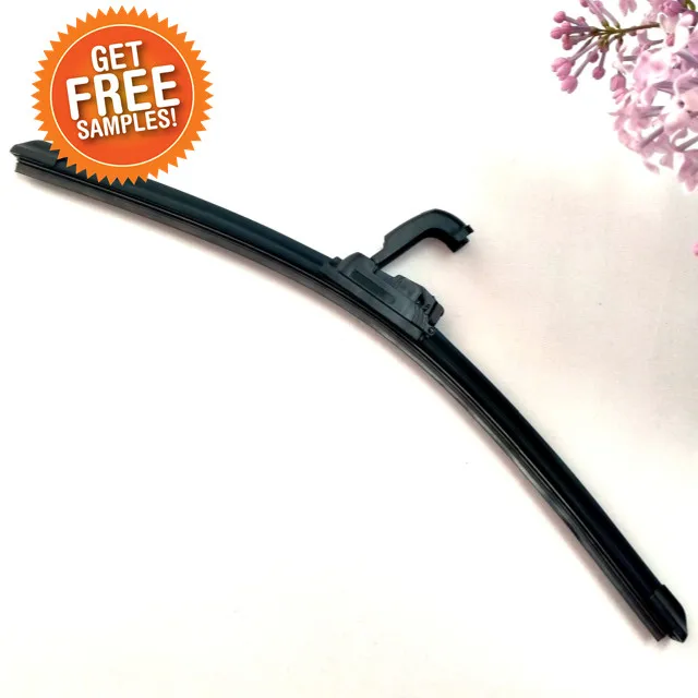 
samples free ready to ship high performance universal banana types car windshield wiper for 14~26' 