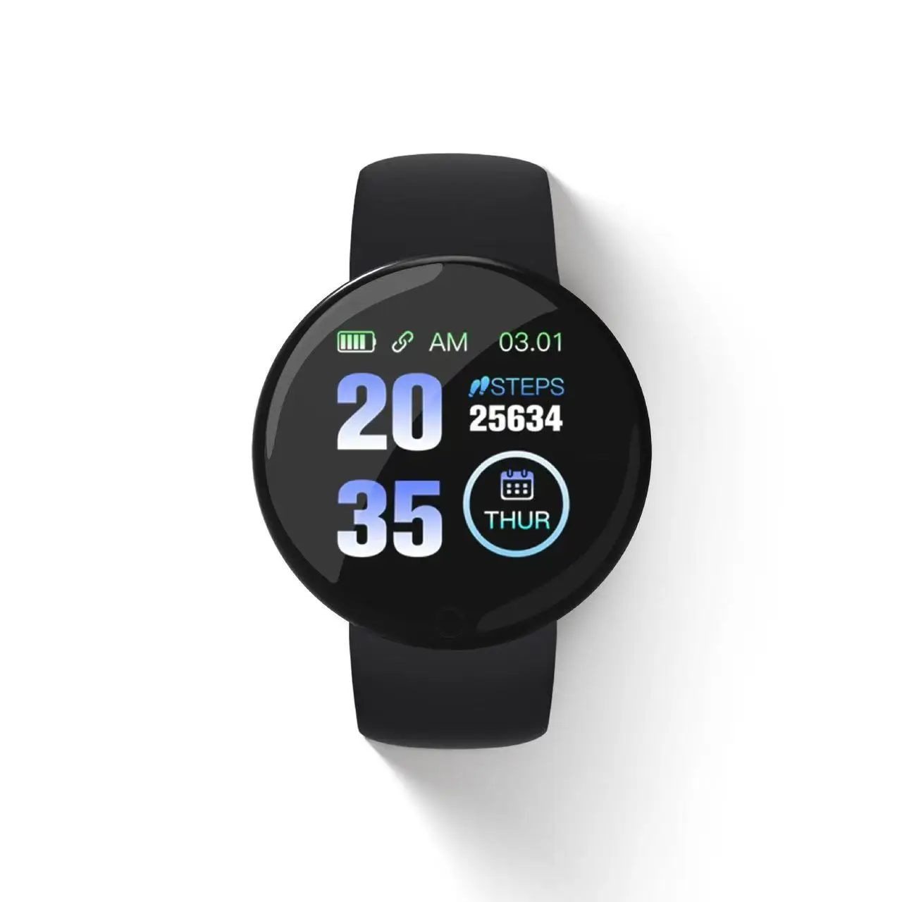 D18 Smart Watch Men Women Smartwatch Digital Watches Sports Fitness Tracker Watch Blood Pressure Waterproof Shenzhen Rubber