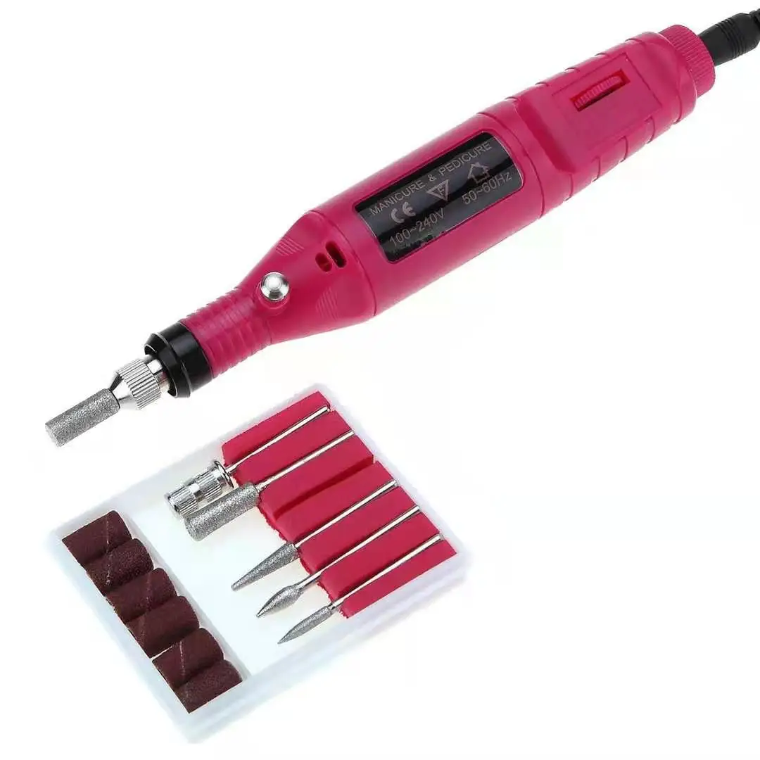 Nail Drill Pen Shape Electric Nail Drill Machine Salon Nail Art Manicure File pen
