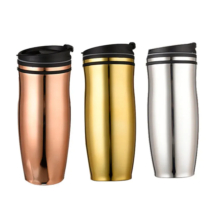 Designer Custom Made Printing Wrap Coated Spill Proof Big Travel Mug Coffee