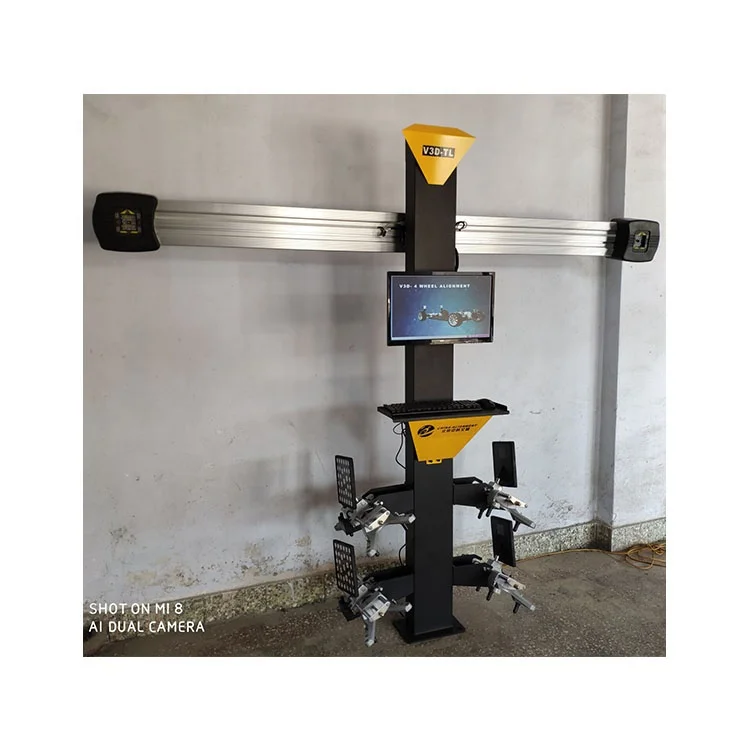 Economical 3d wheel aligner auto car four wheel alignment machine for sales