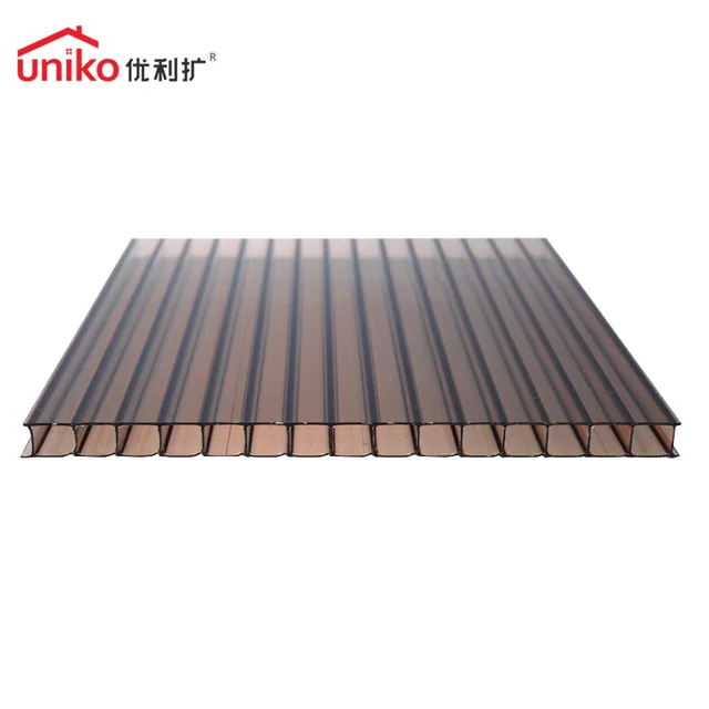 Best Price PC Sheet Hollow Transparent Solid Flexible Colorful Polycarbonate Plastic Conservatory Roof Panels For Greenhouse