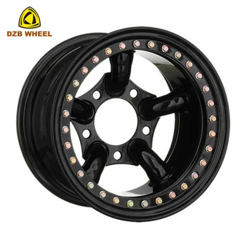 Factory Price Beadlock Wheel 6x139.7 Universal 6 Holes 16 Inch off Road Steel Wheels Rims