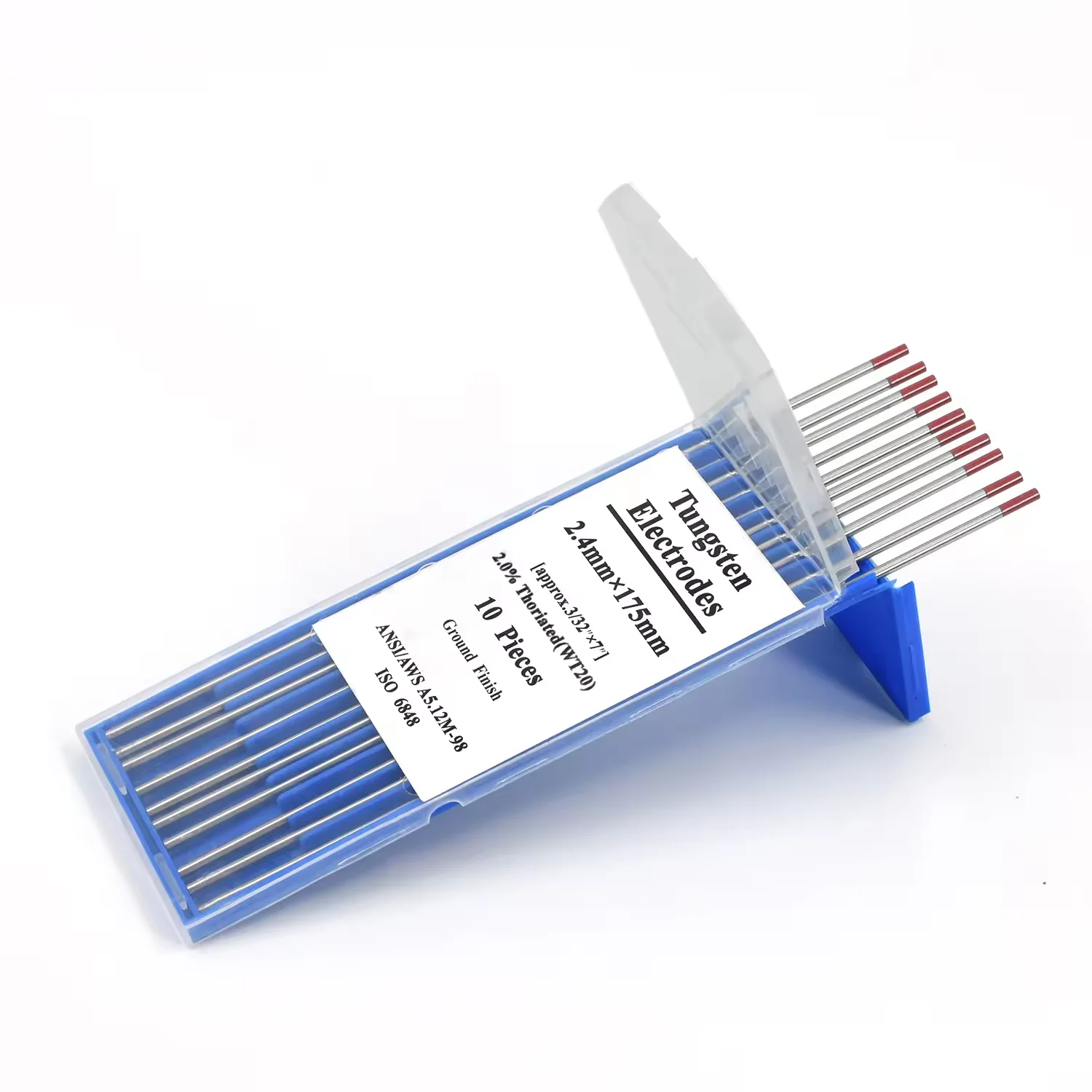 10pcs Green Tungsten Electrode 1.0 /1.6/2.0/2.4/3.0/3.2/3.2X150mm TIG Tungsten Needle Tungsten Electrode TIG Rod Pure Welding