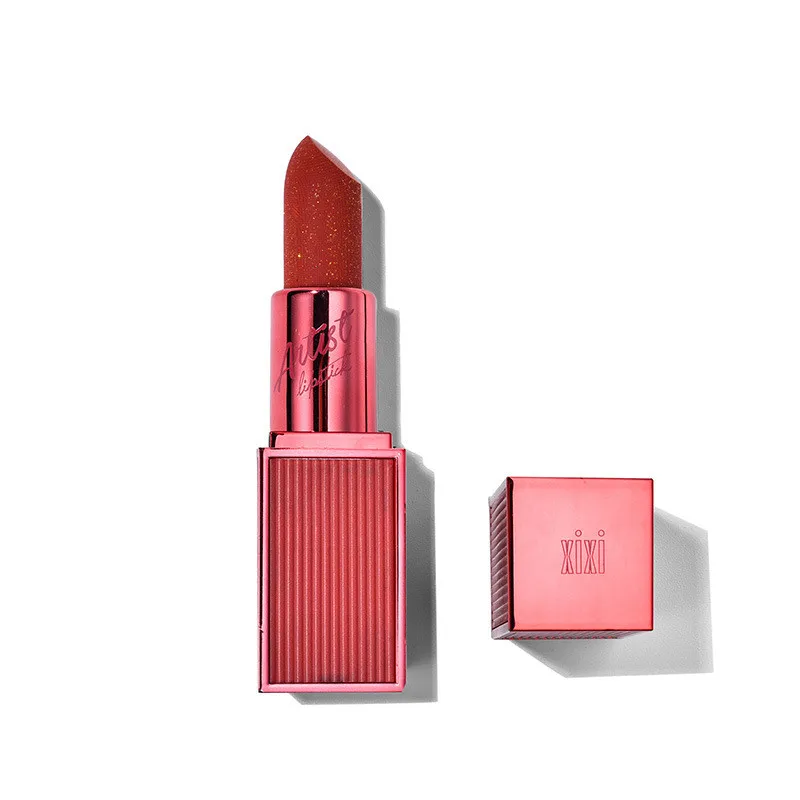 Mist matte long Lasting color lipstick Dry rose Tomato garnet brown orange ruby red lipstick