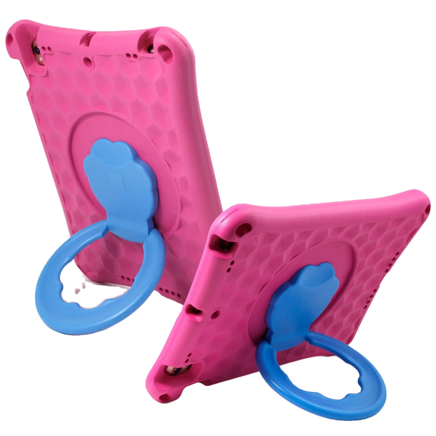 Custom Designer Luxury Color Sublimation 360 Rotation Shock Proof Cute Baby Standing Tablet Case for iPad 5 6 7 8 9.7 10.2