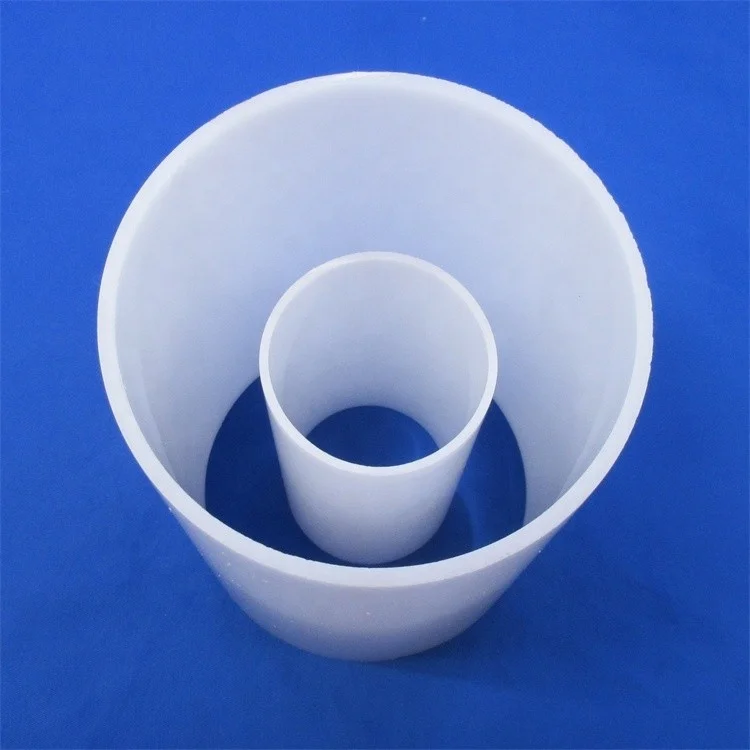 Milky white/Opaline plastic tube/tubing/pipe