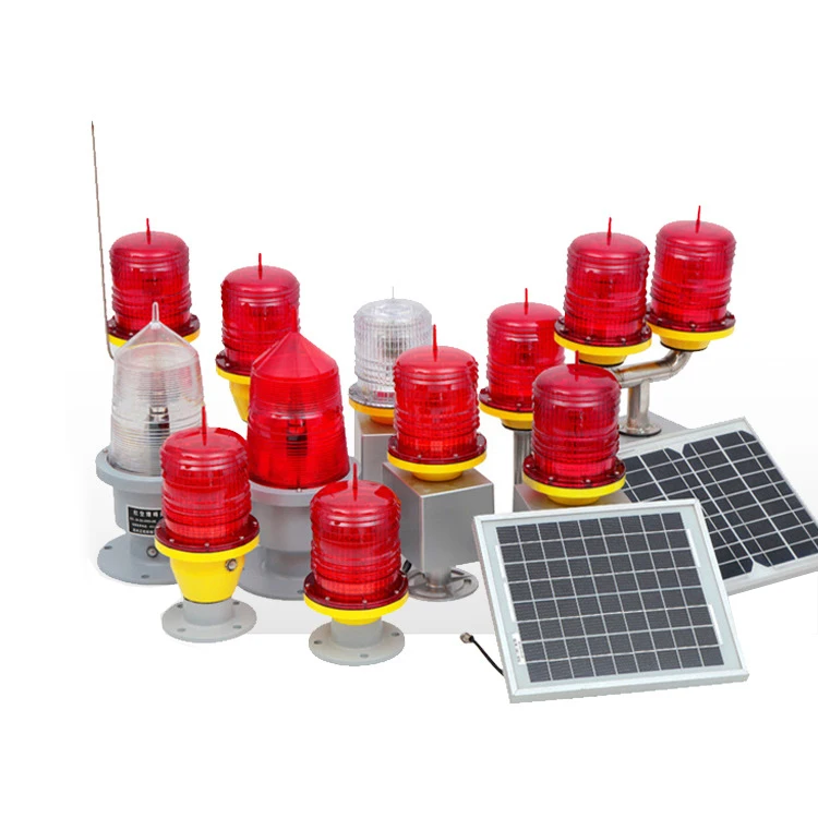 Wholesale Marine Light Led Warning Signal Buzzer 10 Watt Double Beacon Telecommunication Solar Aviation Lights For Tower