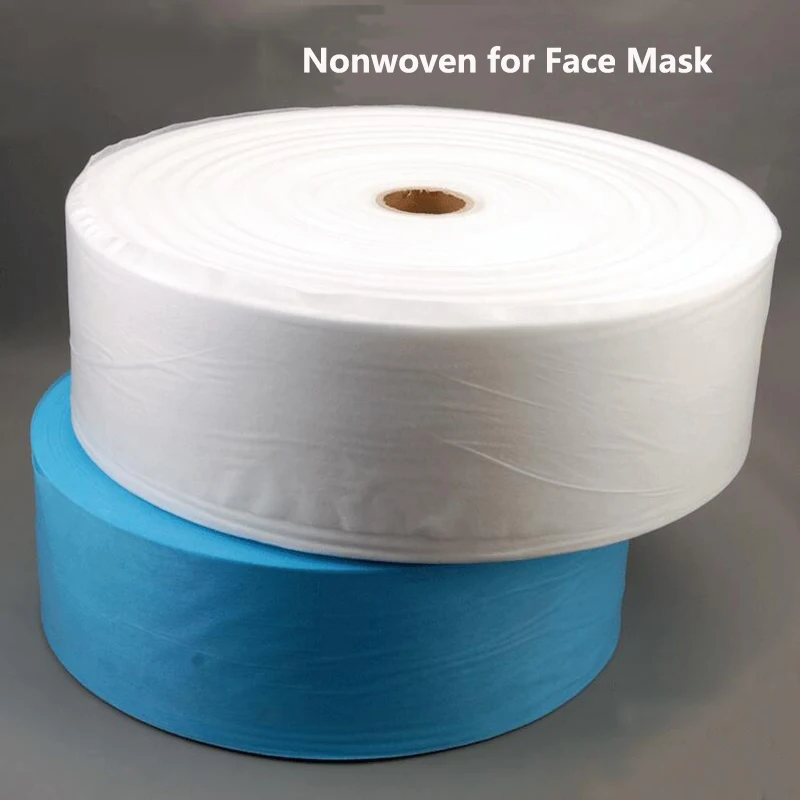 
Wholesale Price 30 40 60 gr gsm SS SSS SMS PP Polypropylene Spunbond Nonwoven Fabric Raw Material for Face Musk 