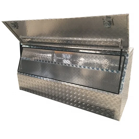 aluminum checker plate truck bed tool box for truck