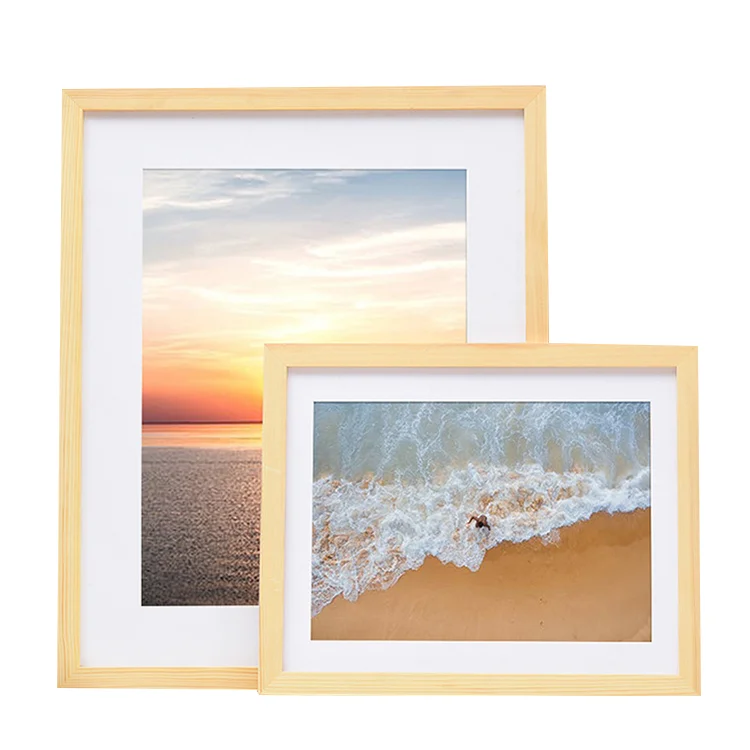 High Quality Custom Modern Miniature Wood Mdf Picture Photo Frame For Home Decor