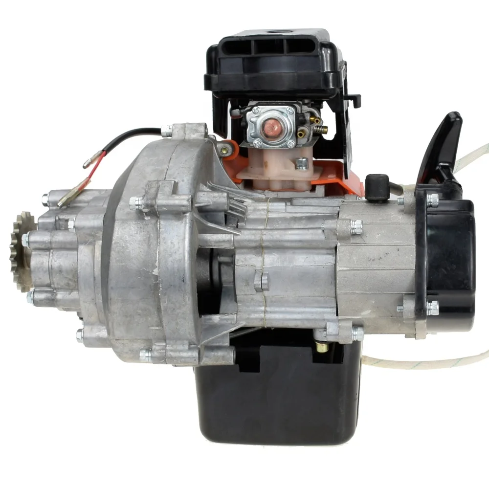 HIAORS 2 stroke engine 43-49cc 20T gear reduction transmission box for mini ATV  pit bike engine motorcycle parts