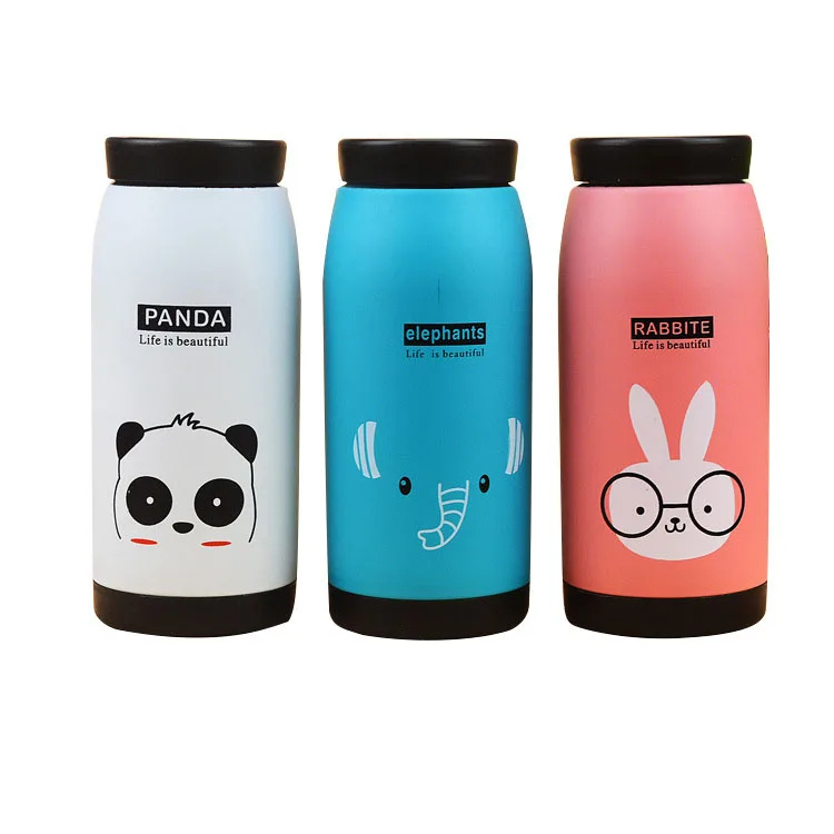 New Product Double-layer Stainless Steel Vacuum Animal Large Capacity Portable Convenient Bottle Cartoon Drinking Cup Mug