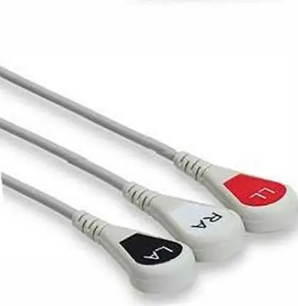 Медицинские расходные материалы, кабель Ecg Datex Ohmeda совместимый 3 ЭКГ кабель